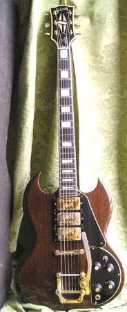 1972 gibson sg custom clearance